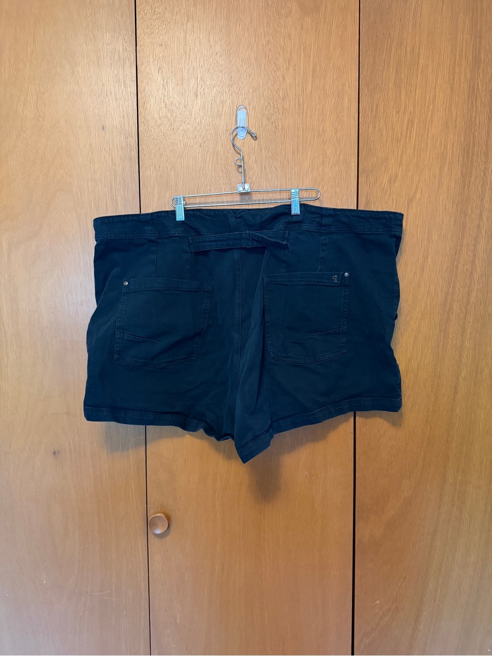 Pilcro Kit High Rise Utility Short Black Plus Size